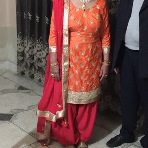 Patiala suit shalwar